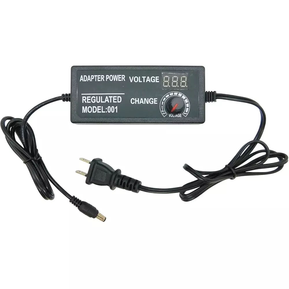 BROADWATCH AC Adapter 5, 5/2, 1 Dcplug Output 3-12 Variable Output Voltage Up to 5 Current, AC-DC3-12D