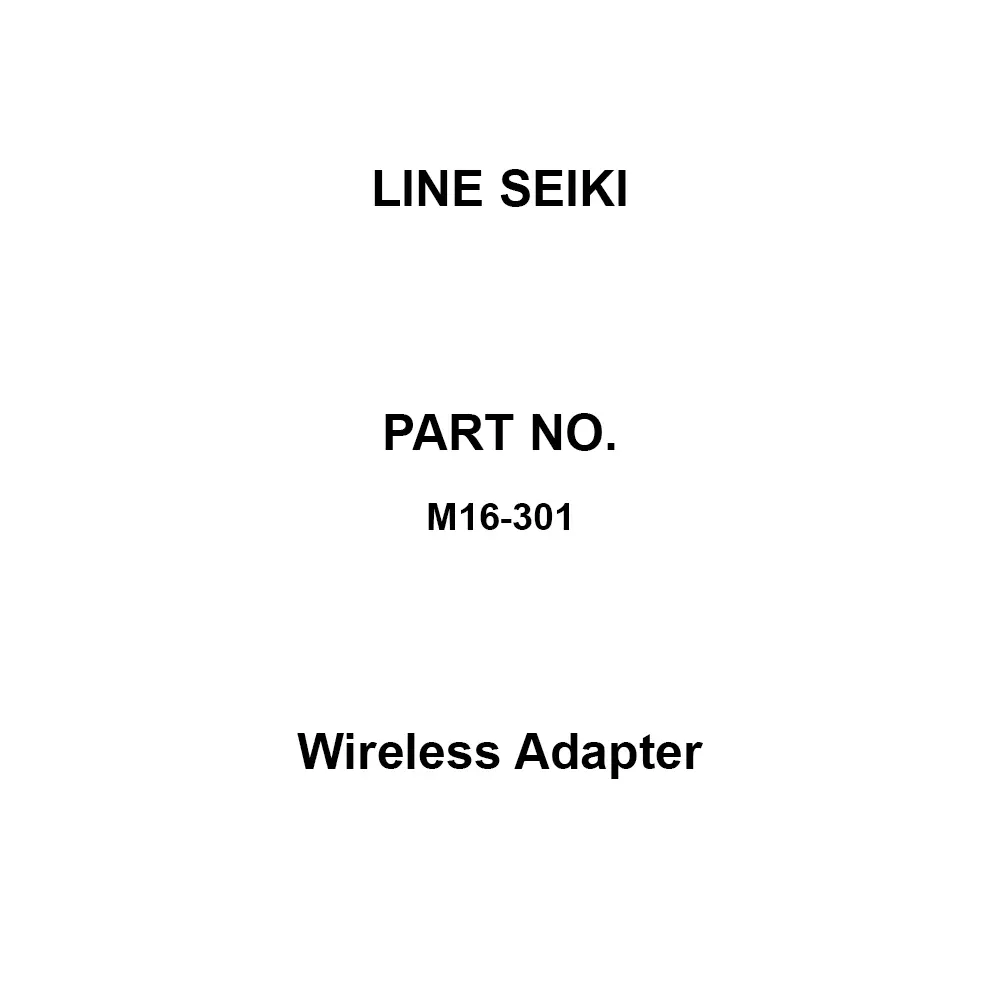 LINE SEIKI Wireless Adapter 2.4 GHz Frequency Band, M16-301