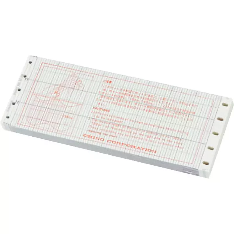 CHINO Chart Paper 5 Minimum Scale Scale numbers: 0 to 400°C Scale Type (Time) 25 Scale (mm), ET206