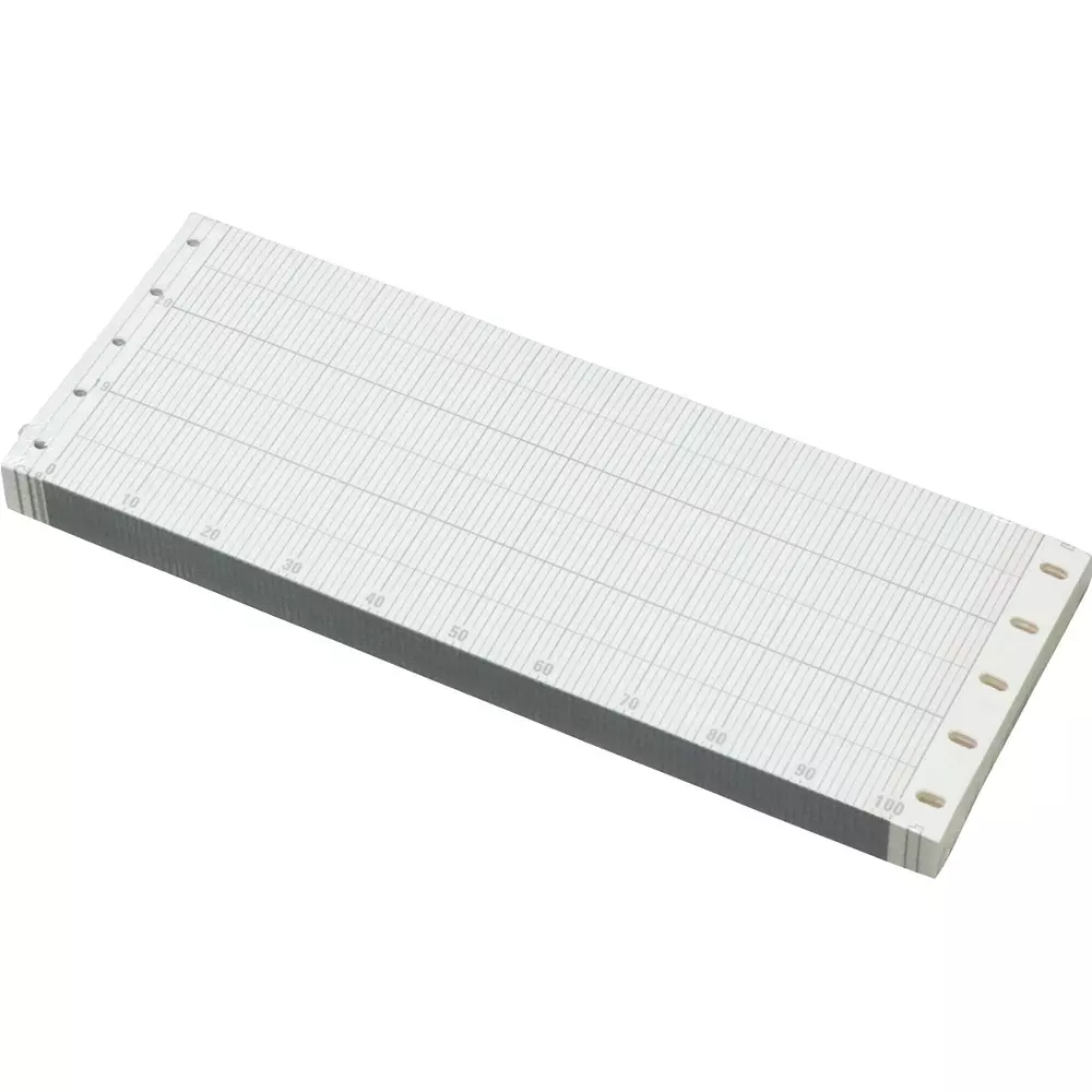 CHINO Recording Paper 1 Minimum Scale Scale number: 0 to 100 Scale Type (Time) 25 Scale (mm), EH01001