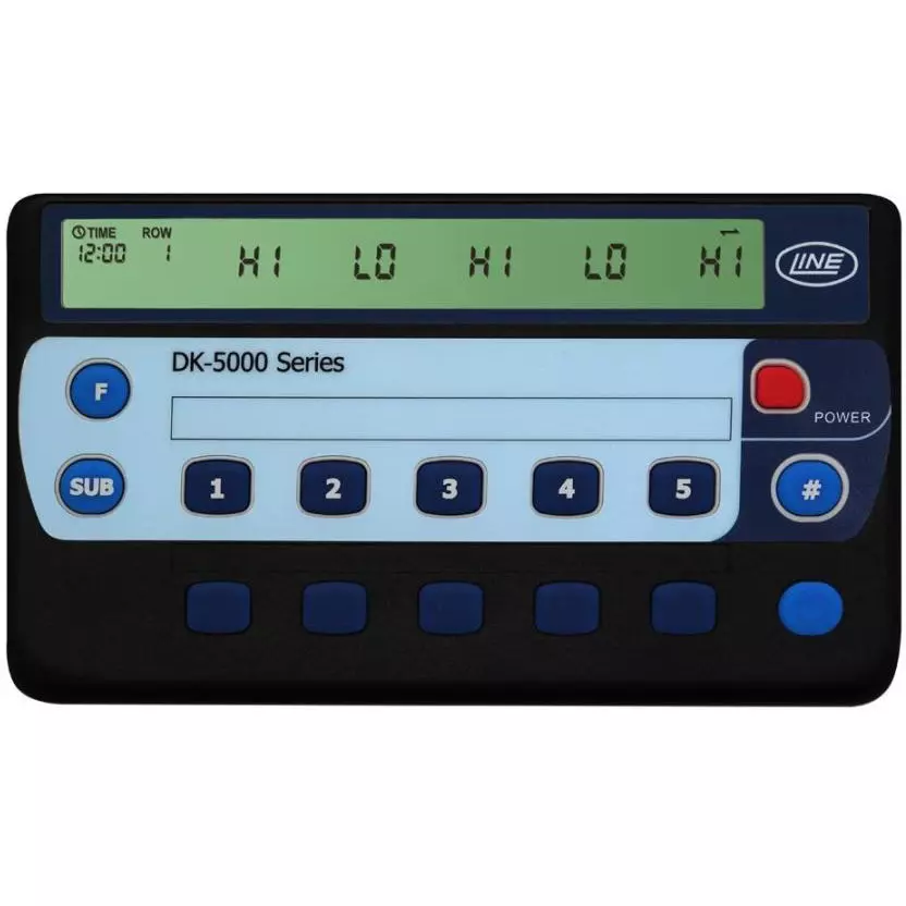 LINE SEIKI Electronic Tally Counter, DK-5010D+DK-5+USB-02