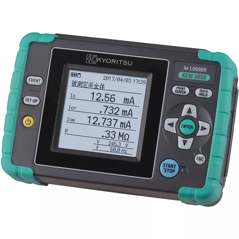 Ichinen TASCO Monitoring Logger External: 100 to 240 VAC (50/60 Hz) 7 VAmax Power Supply Voltage measurement cord, AC, TA452KL