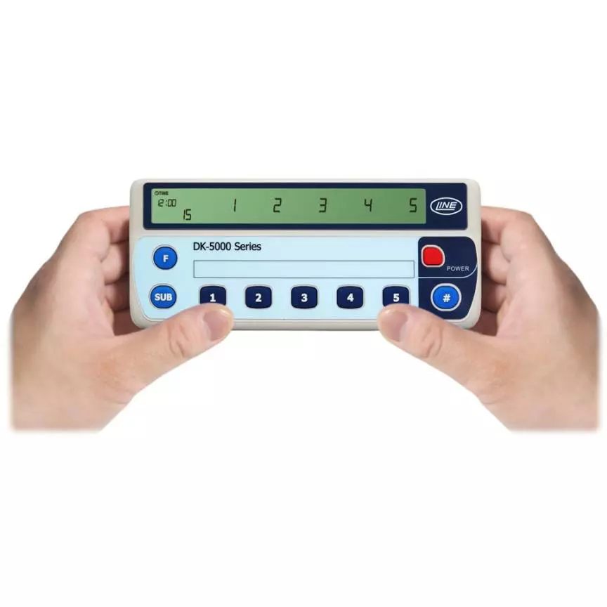 LINE SEIKI Electronic Tally Counter Built-in flash memory Memory, DK-5005A+DK-5+USB-02