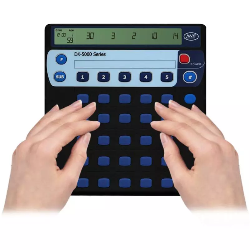 LINE SEIKI Electronic Tally Counter, DK-5030A+DK-5+USB-02