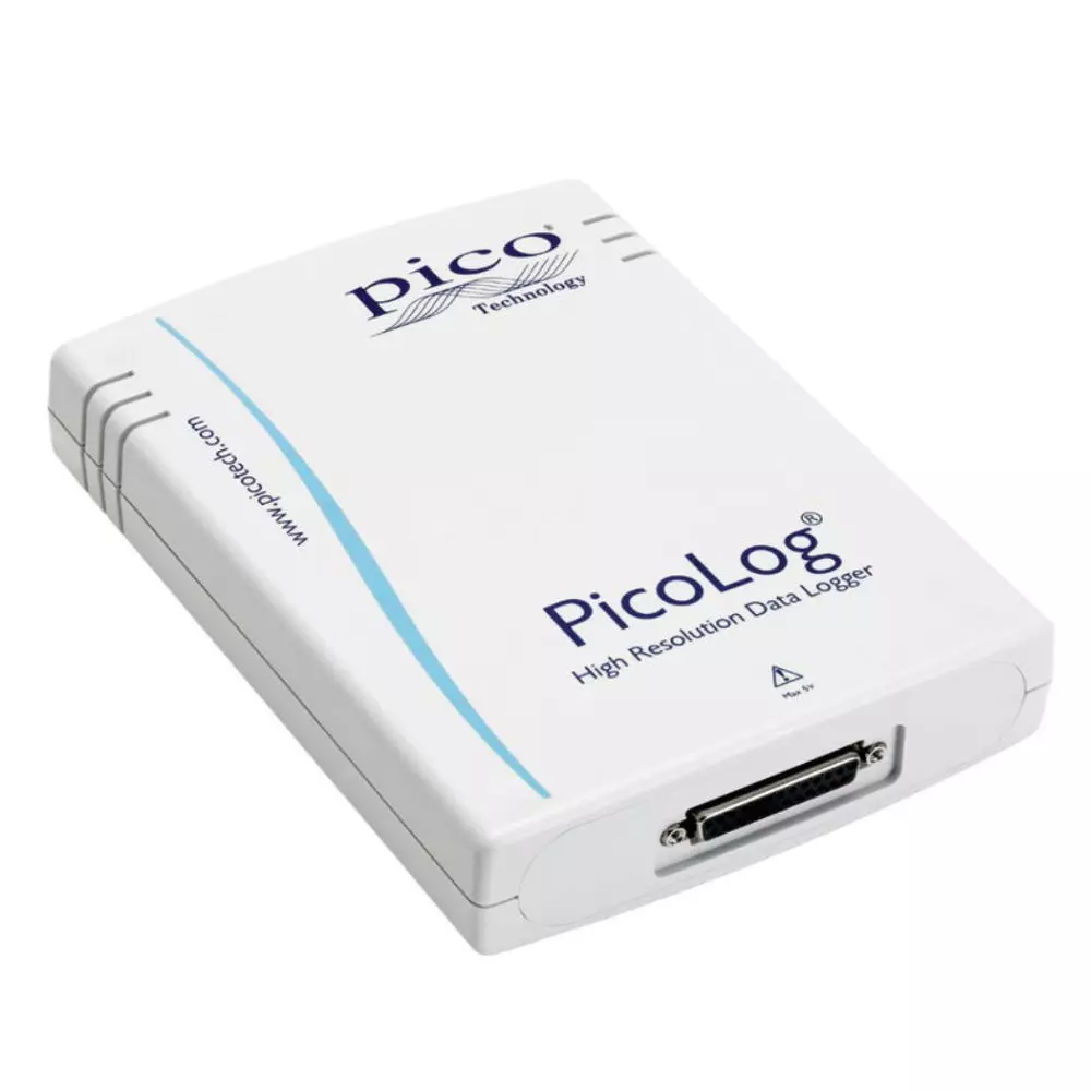 PICO TECHNOLOGY USB Data Logger [Offset] Typical offset values for input source impedance = 1 kO: 400µV (range ±2500 mV),, ADC-20+TB