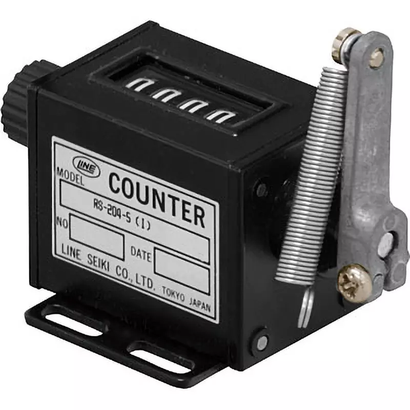 LINE SEIKI Total Counter Right axis / left rotation Direction of Rotation 200.0 Maximum Measuring Speed, RS-204-5(Ⅱ) (Pack of 10)