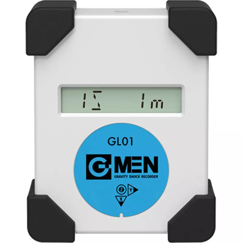 SRIC Accelerometer Data Recorder 0 to 50 (accuracy ±3) Temperature Range, G-MEN GL01(1G)+magnet