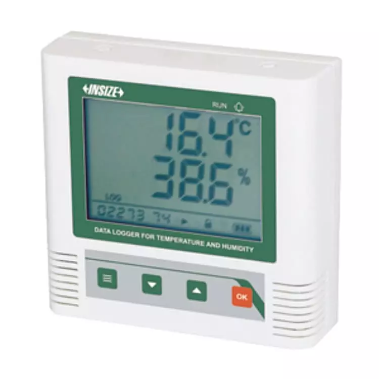 Insize Data Logger Basic Type -20°C to 60°C Temperature Range and ±0.5°C Accuracy, 0318-TH26A