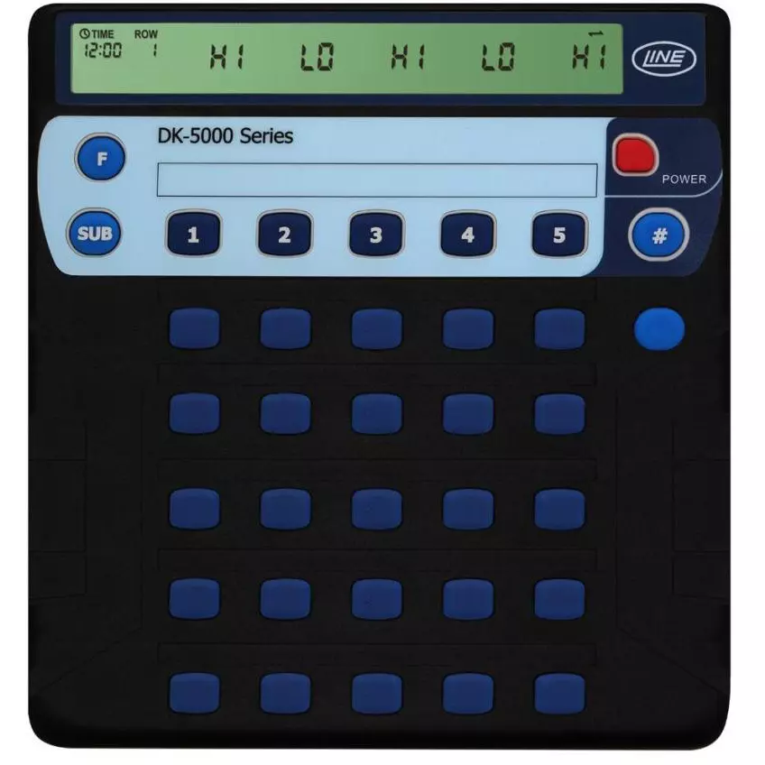 LINE SEIKI Electronic Tally Counter, DK-5030D+DK-5+USB-02