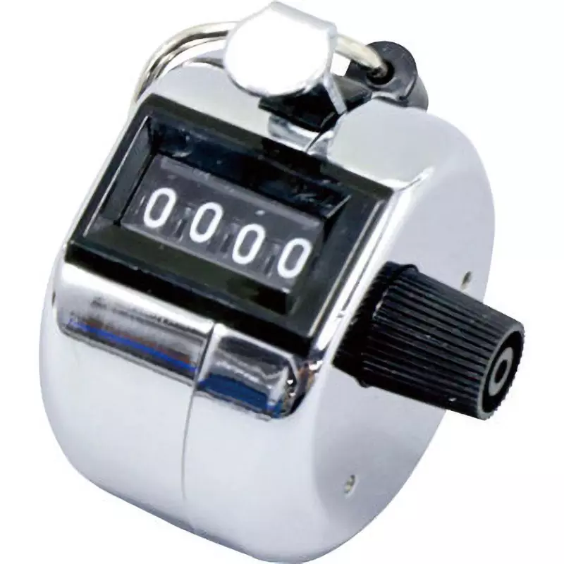 LINE SEIKI Hand Counter 4 Number of Digit Reset kNob Reset, H-102