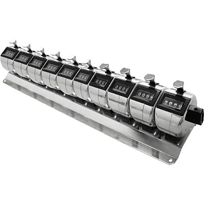 LINE SEIKI Continuous Counter 4 digits Number of Digit 10 stations No. of Port, H-102M-10