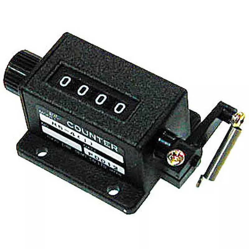 LINE SEIKI Total Counter 4 Number of Digit Right Direction of Rotation Reset kNob Reset, RS-4(Ⅰ)