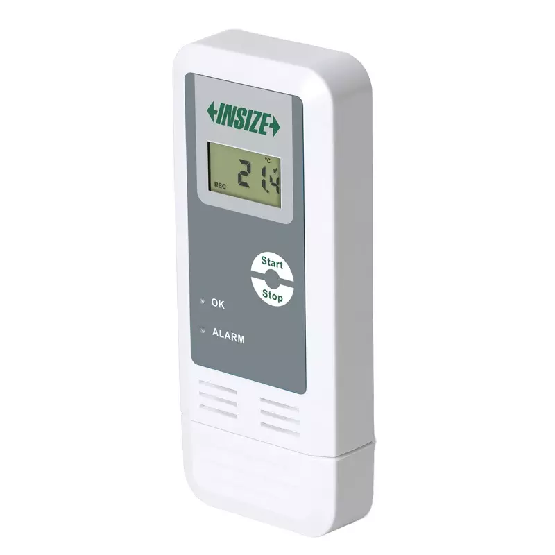 INSIZE USB Data Logger Digital Type for Temperature, -30°C-70°C/-22°F-158°F Temperature Range and ±0.5°C Accuracy, 0333-TH37A