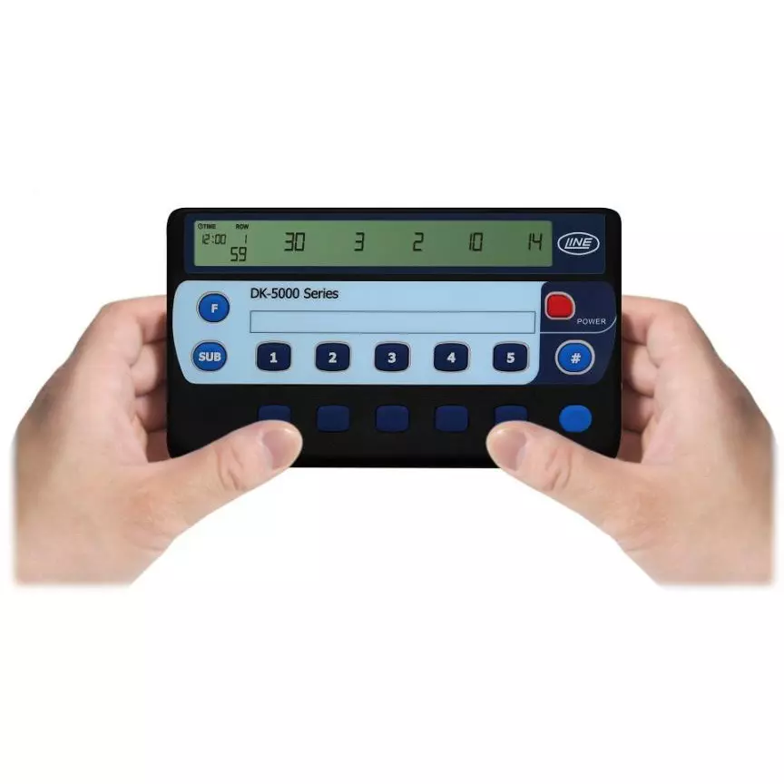 LINE SEIKI Electronic Tally Counter, DK-5010B+DK-5+USB-02