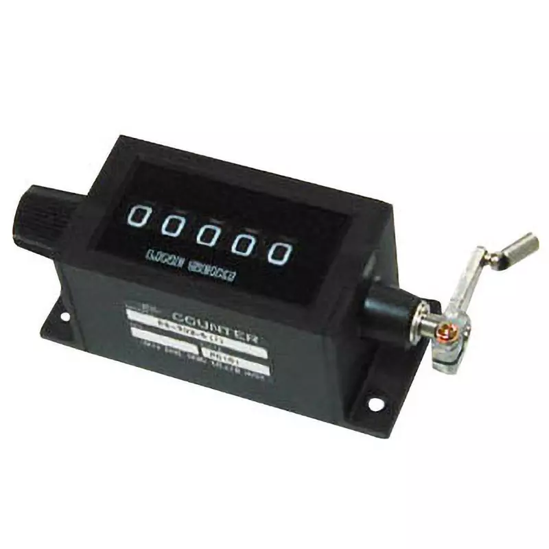 LINE SEIKI Total Counter 5 Number of Digit Right Direction of Rotation Reset kNob Reset, RS-303-5(Ⅰ) (10 pieces/lot) (Pack of 10)