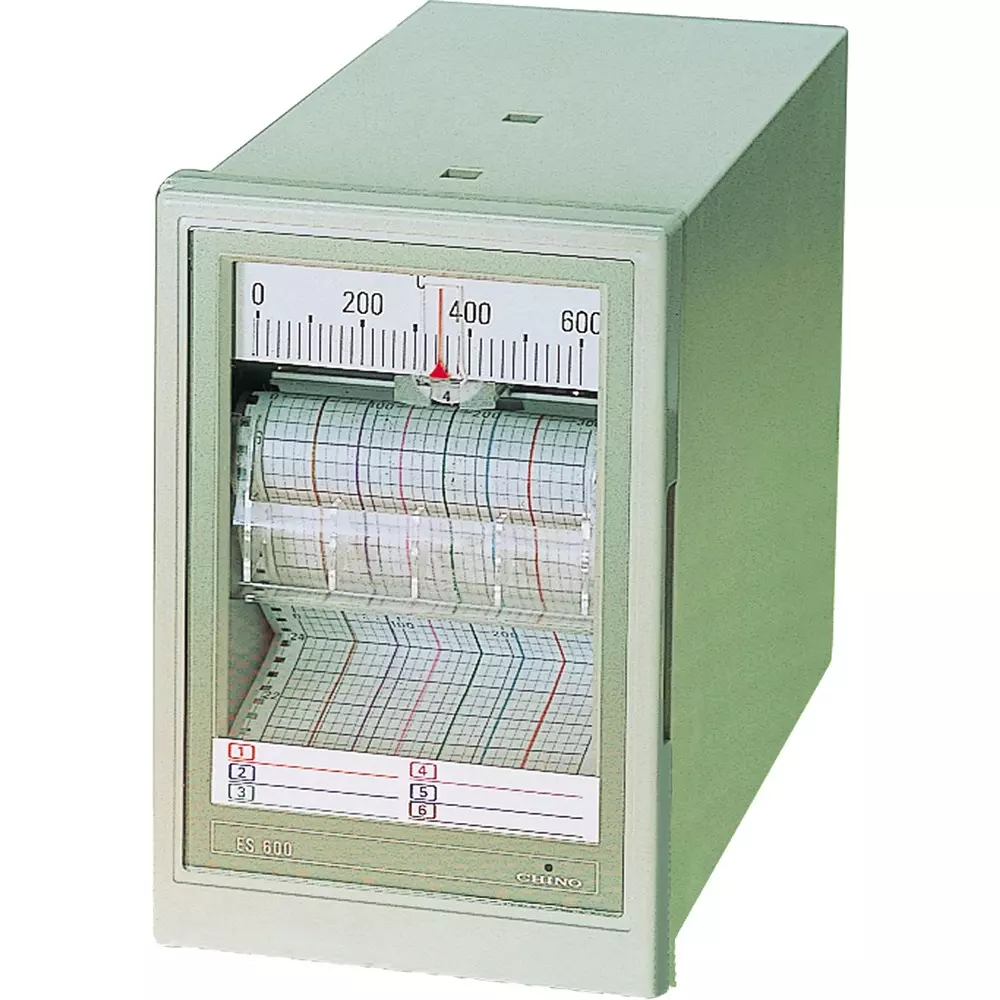CHINO Electronic Compact Recorder 0 to 250 ℃ Temperature Measurement Range Input signal: thermocouple Input, ES610-03 K 0*250