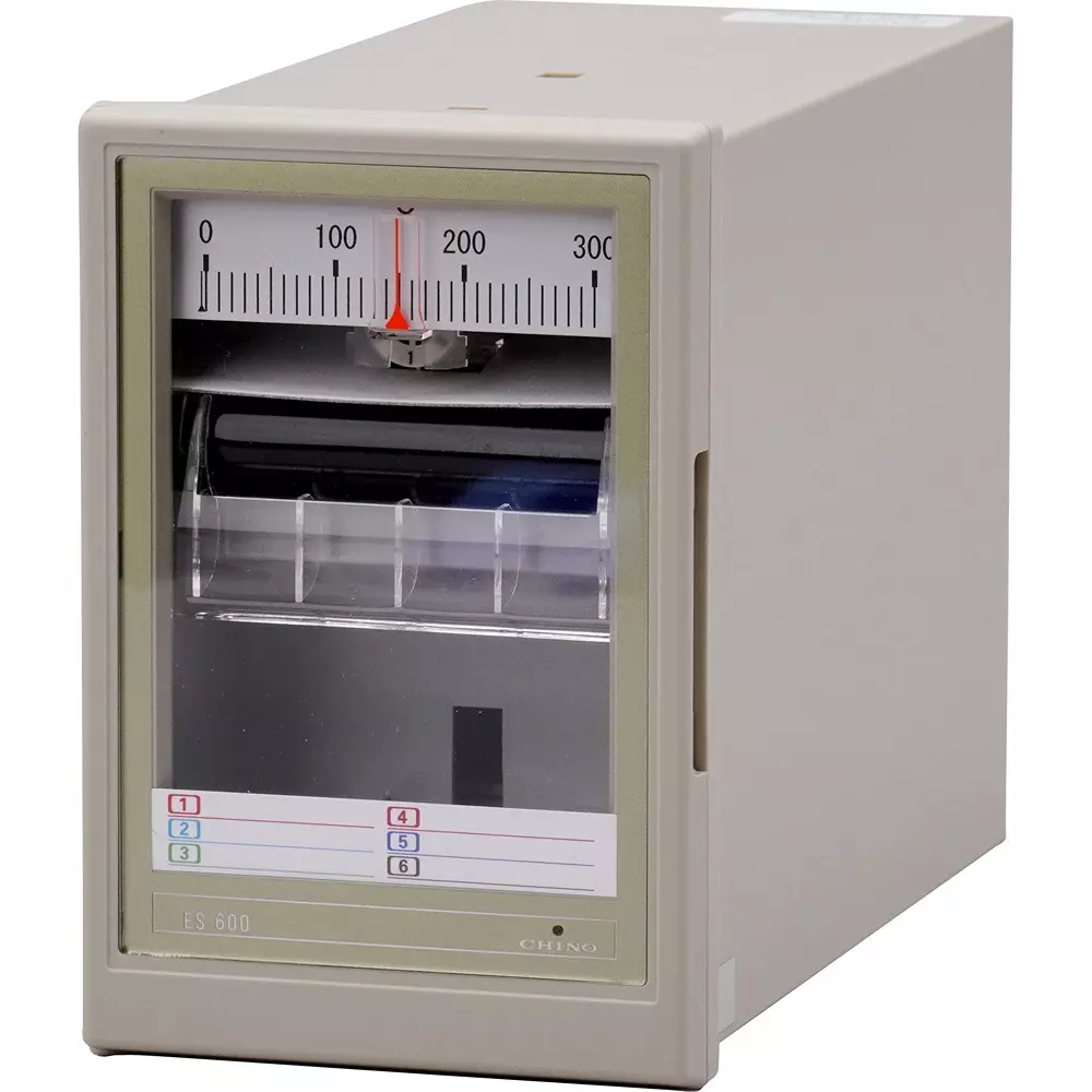 CHINO Electronic Compact Recorder 0 to 300 ℃ Temperature Measurement Range Input signal: thermocouple Input, ES610-06 K 0*300