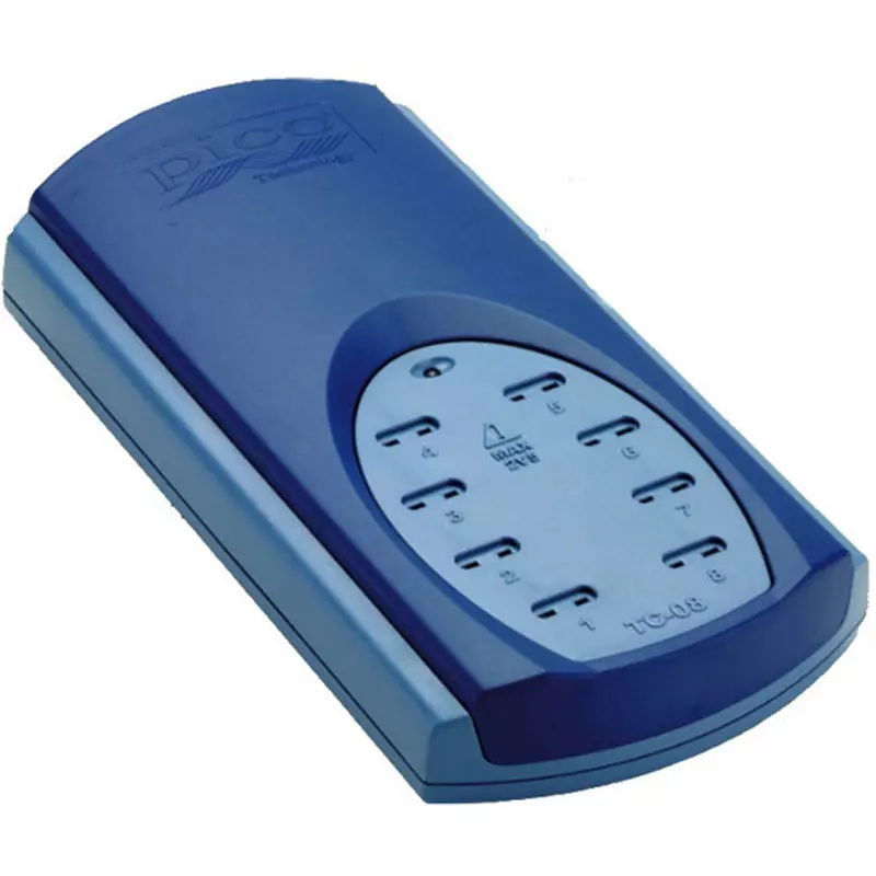 PICO TECHNOLOGY Data Logger ℃Hardware℃Number of channels (per unit): 8 ch℃Maximum number of channels (up to 20 units, (PP222)USB-TC-08