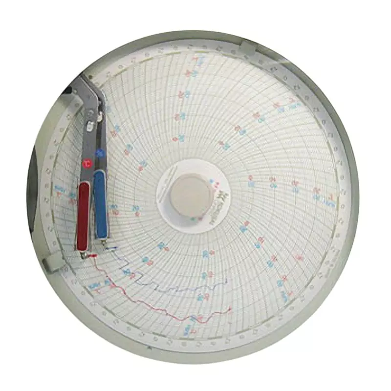 KOKUSAI CHART Temperature Humidity Recorder -10 to +40 ℃ Temperature Measurement Range, KC10WM