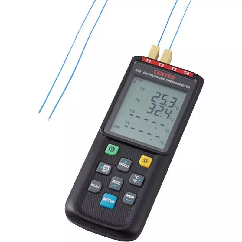 KENIS Digital Temperature Logger AAA batteryx4 (included) Power Supply 0.1℃ Resolution, C520