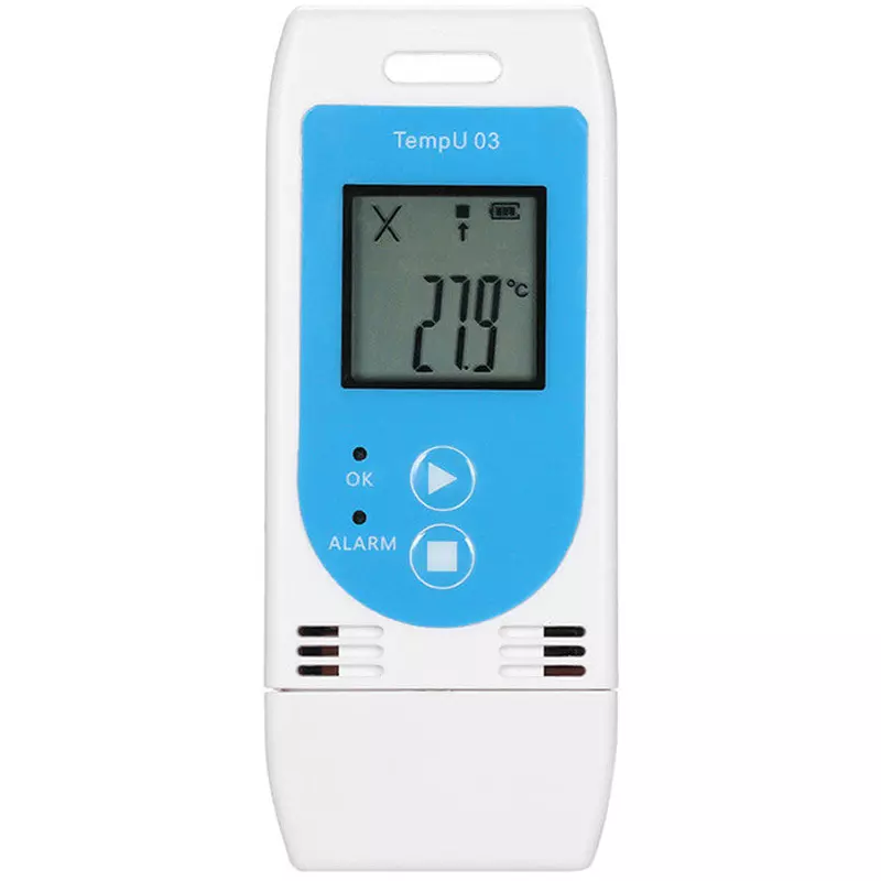 Bitstrong Temperature And Humidity Data Logger Sampling interval: 10 to 64800 seconds Specifications CR2032, BS-LOG-TempU03