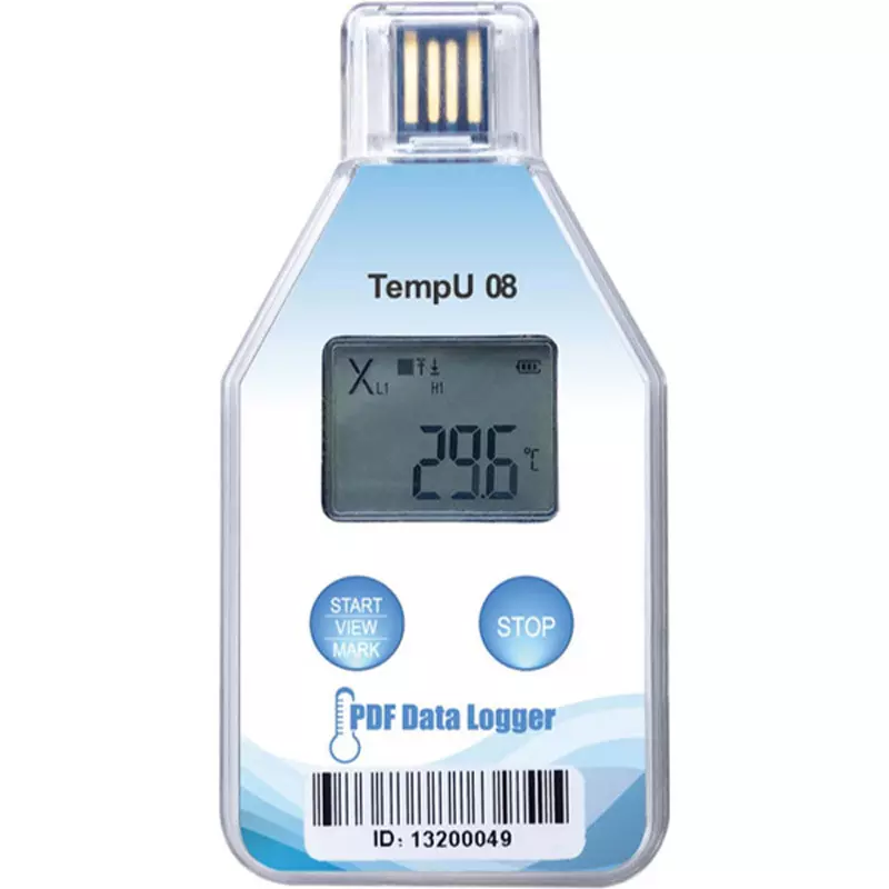 Bitstrong Temperature Logger Storage capacity: 32,000 Specifications NIST-traceable calibration certificate,, BS-LOG-TempU08-20P (Pack of 20)