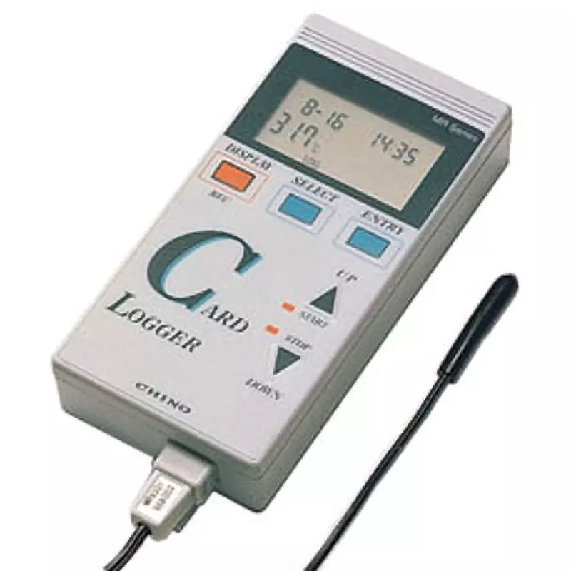 CHINO Temperature Card Logger ± 0.5°C ± 1 digit (at-5 to 50°C, ± 1°C ± 1 digit other than the left) Accuracy Body, MR5300