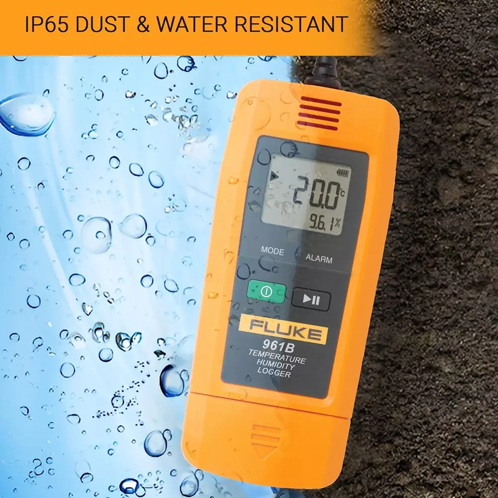 fluke-temperature-humidity-logger-850-c-to-1500-c-temperature-measurement-range-and-external-sensor-961b