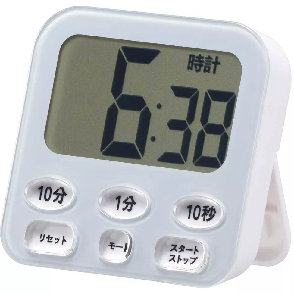 Ohm Electric Digital Timer Alarm: Approx. ±0.5 seconds/100 minutes, Clock: Approx. ±2 seconds/day Accuracy DC1.5 V (1, COK-T141-A