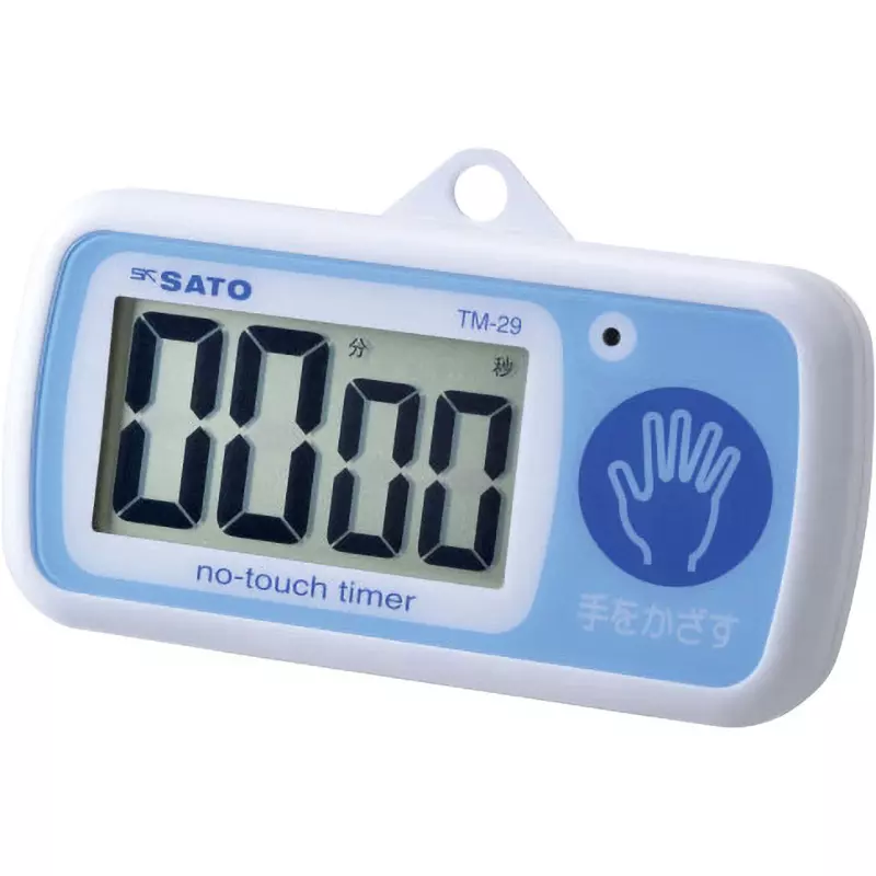 Sato Keiryoki No Touch Timer 3 x AAA batteries Power Supply Drip-proof type Waterproof About 1 year, TM-29(1707-30)