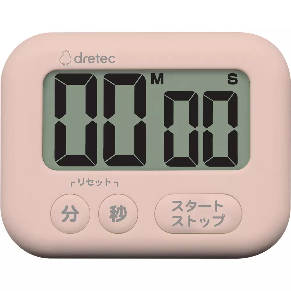 DRETEC Digital Timer AAA battery Power Supply Strap Hole: Yes, Notification Method: Alarm Function Neodymium magnet, T-614PK