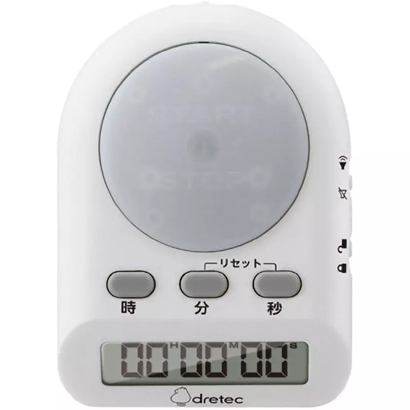 DRETEC Digital Timer AAA battery x 2 (for checking operation) Power Supply 64-9097-95 Part No Tabletop Installation, T-584WT