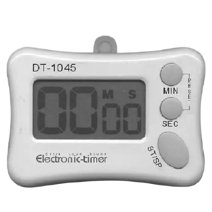 HSETIN Digital Count Down Timer with LCD Display and 99 min: 59 sec Timer, DT-1045OM