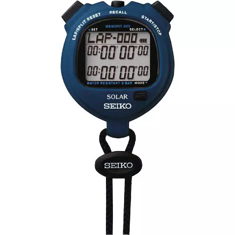 SEIKO Stopwatch Solar charging (24 months with no light exposure after full charge), SVAJ005