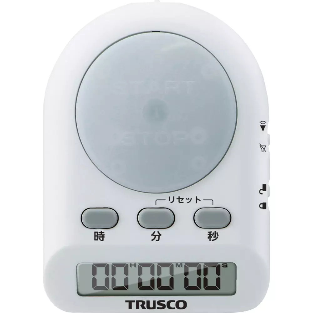 Trusco Push Button Timer 2 x AAA batteries (sold separately) Power Supply 64-8652-48 Part No 199 hours 59, PTM-584