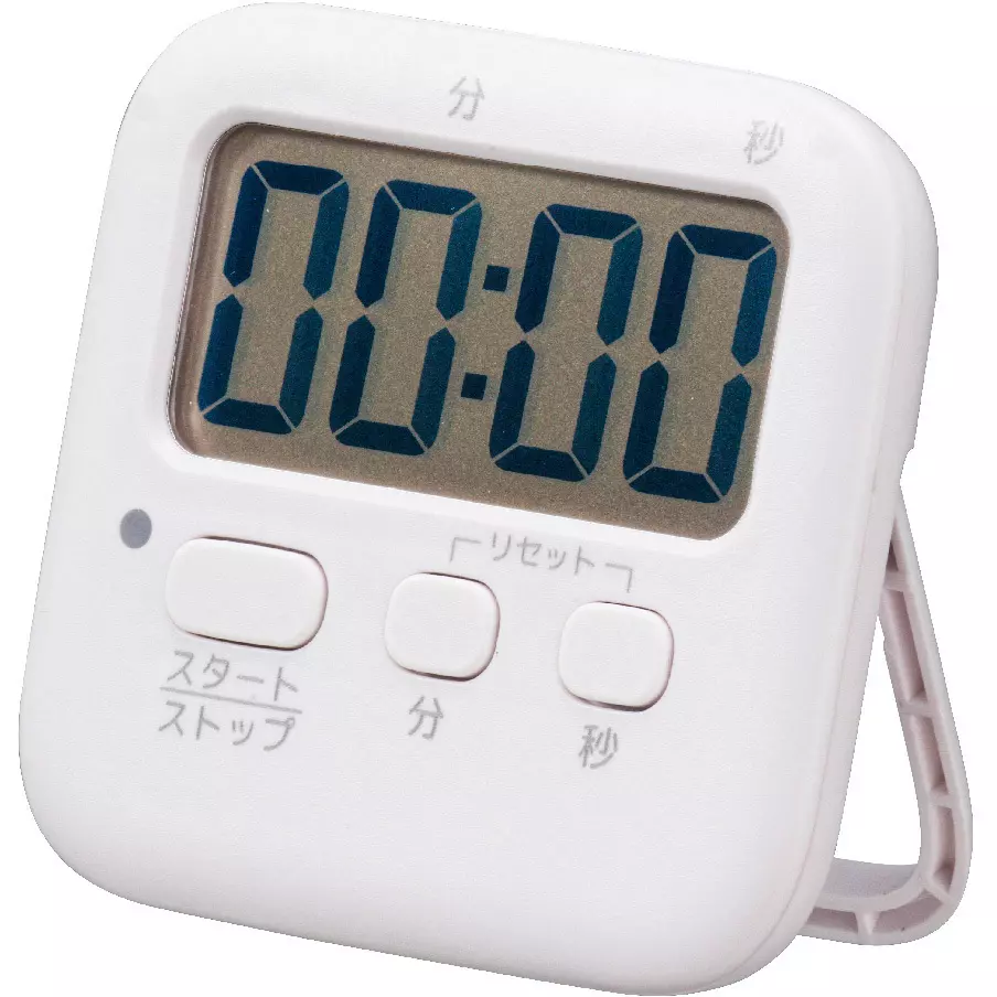 Ohm Electric Digital Timer One AAA battery (sold separately) Power Supply About 6 months Battery Life Timer/Stopwatch, COK-TL01-W