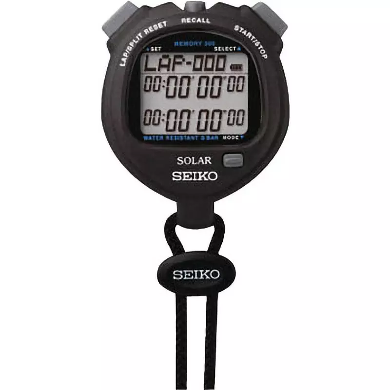 SEIKO Stopwatch Solar charging (24 months with no light exposure after full charge), SVAJ001