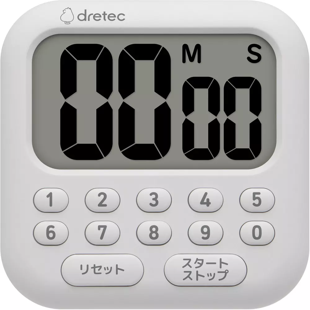 DRETEC Digital Timer Hook hole present / Not compliant with positive list Specifications AAA battery x 1 Power Supply, T-651WT