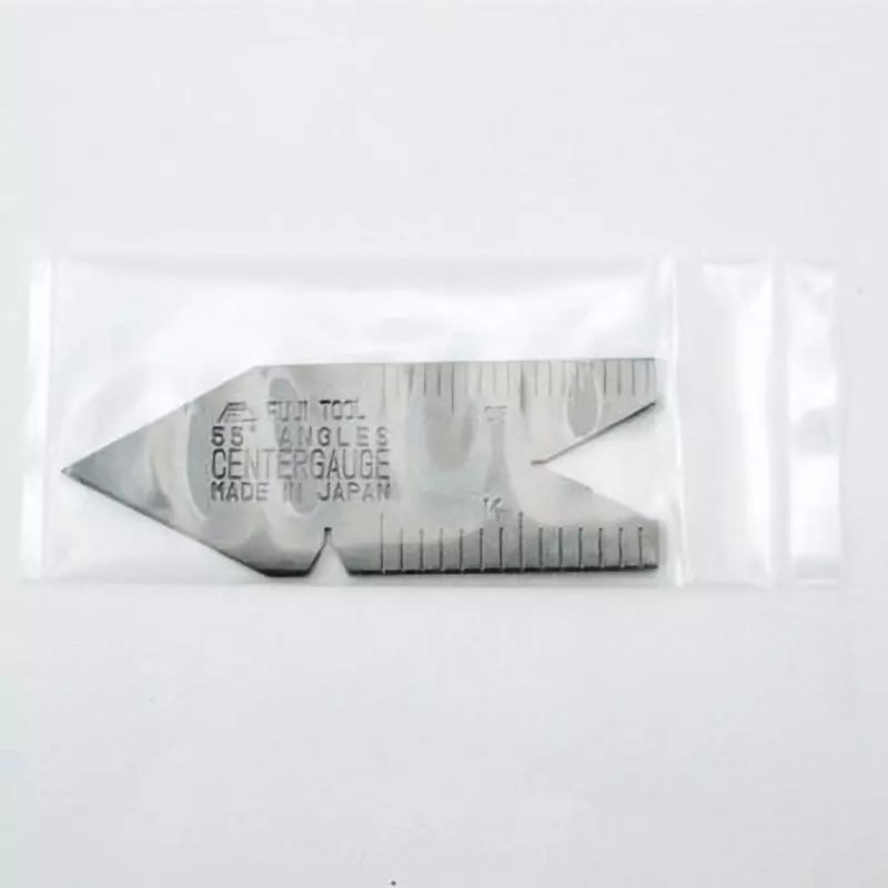 FUJITOOL Center Gauge 1/14, 1/20, 1/24, 1/32 inch Scale 55 Setting Angle, 651