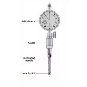 Insize 6.7-7.3 mm Contact Points for Split Type Dial Bore Gage