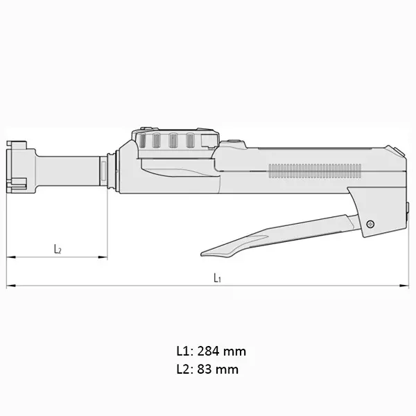 Mitutoyo ABSOLUTE Digimatic Borematic Snap-Open Bore Gauge 8.89-10.795 mm Range ±0.005 mm Accuracy, 568-462