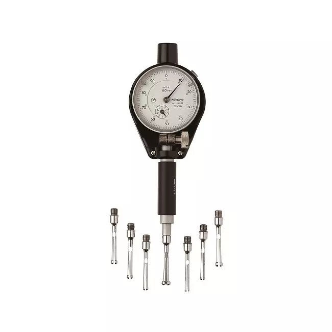 Mitutoyo Bore Gage 526 Series 0.3 - 0.4 inch (7 - 10 mm) Range, 526-119-20