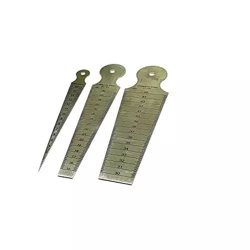 Assorts Imperial & Metric Bore Gauge Stainless Steel with 2-16 mm, 15-30 mm, 30-45 mm (Pack of 3)