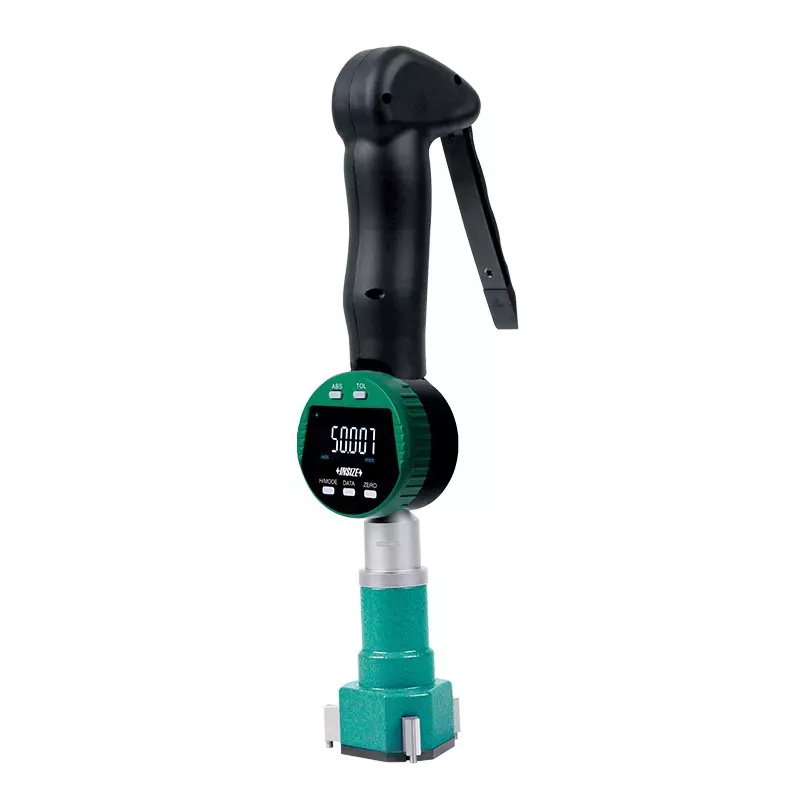 INSIZE Snap-Open Digital Three Points Bore Gauge A Type with 6-8 mm/0.24-0.31 inch Range and 4 μm Accuracy, 3129-8