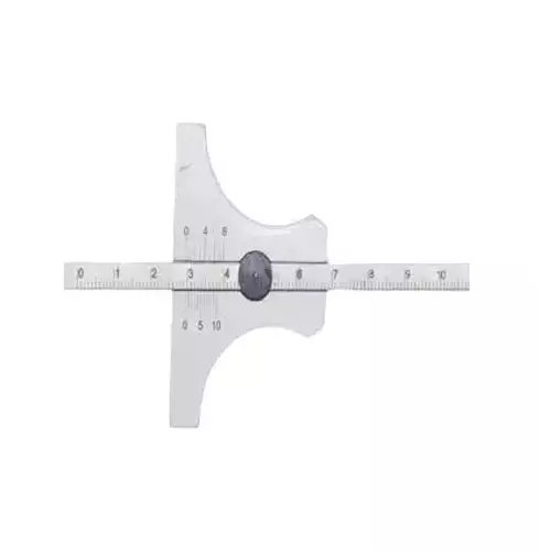 Buyohlic International Multipurpose Vernier Type Depth Gauge Stainless Steel Body White Finish Size 6 inch (150 mm), N1-CGBL-NMIM (Pack of 3)