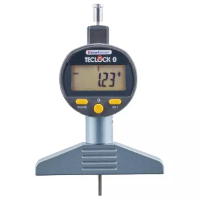 Teclock Digital Depth Gauge No footsteps 12 mm Measuring Ranges 1/100 mm Minimum Reading, SSD-211