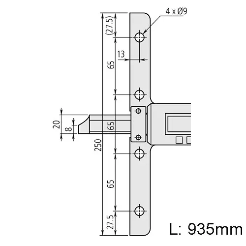 mitutoyo-absolute-digimatic-depth-gage-0-750-mm-range-006-mm-accuracy-571-216-10