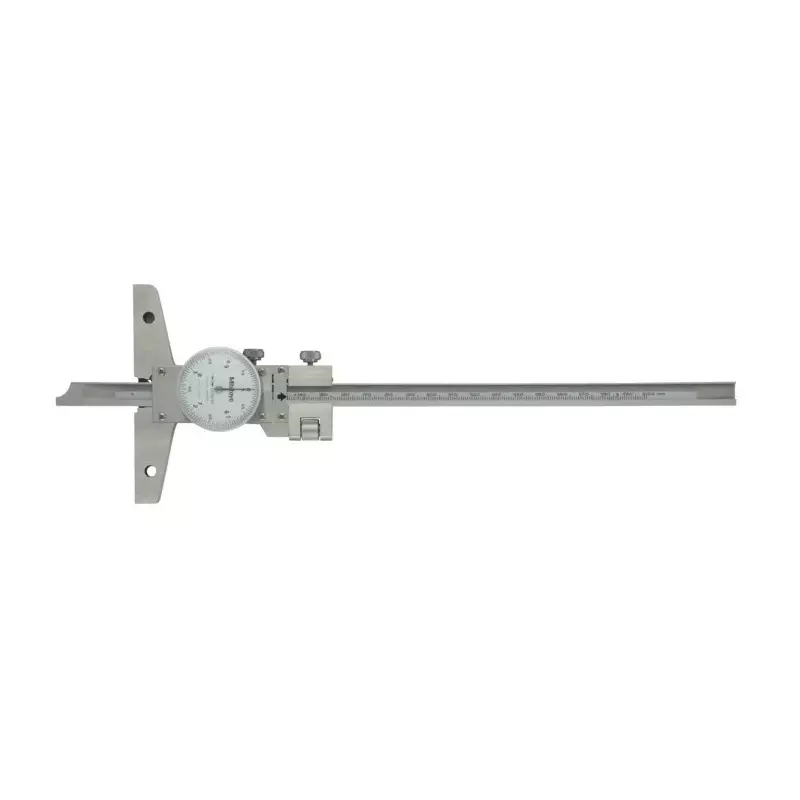 Mitutoyo Dial Depth Gage 0-200 mm Measurement Range, 527-302-50