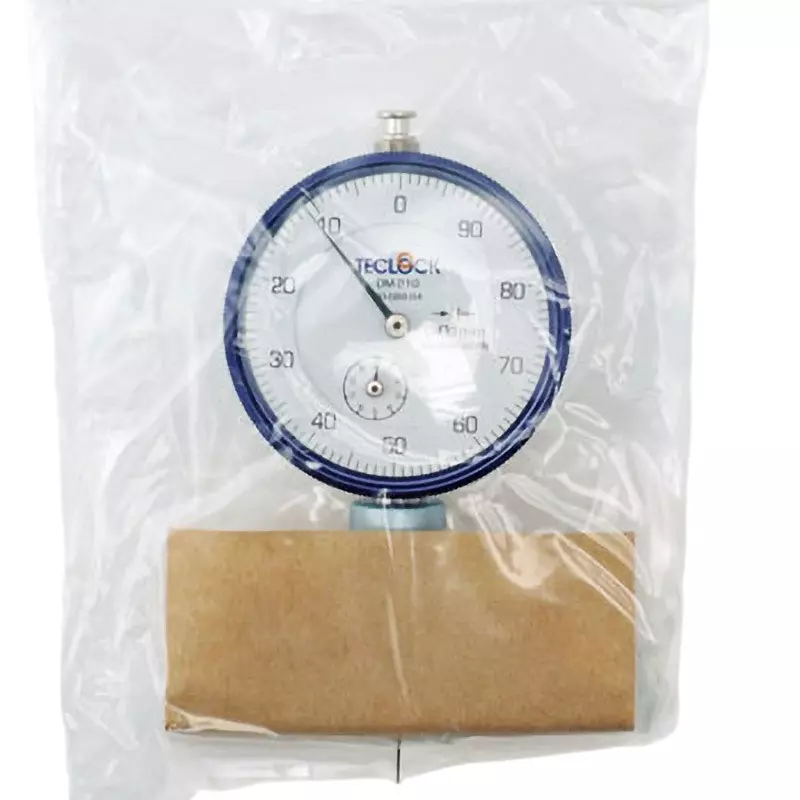 Teclock Dial Depth Gauge 10 mm Measuring Ranges 0.01 mm Minimum Reading 1.4 or less N Measuring Force, DM-210