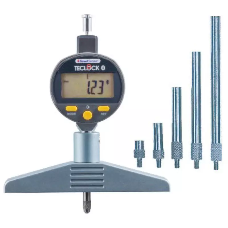 Teclock Digital Depth Gauge 5 transponders 12 mm (220 mm for 5 joints) Measuring Ranges 5.2 mm Hole Diameter, SSD-215